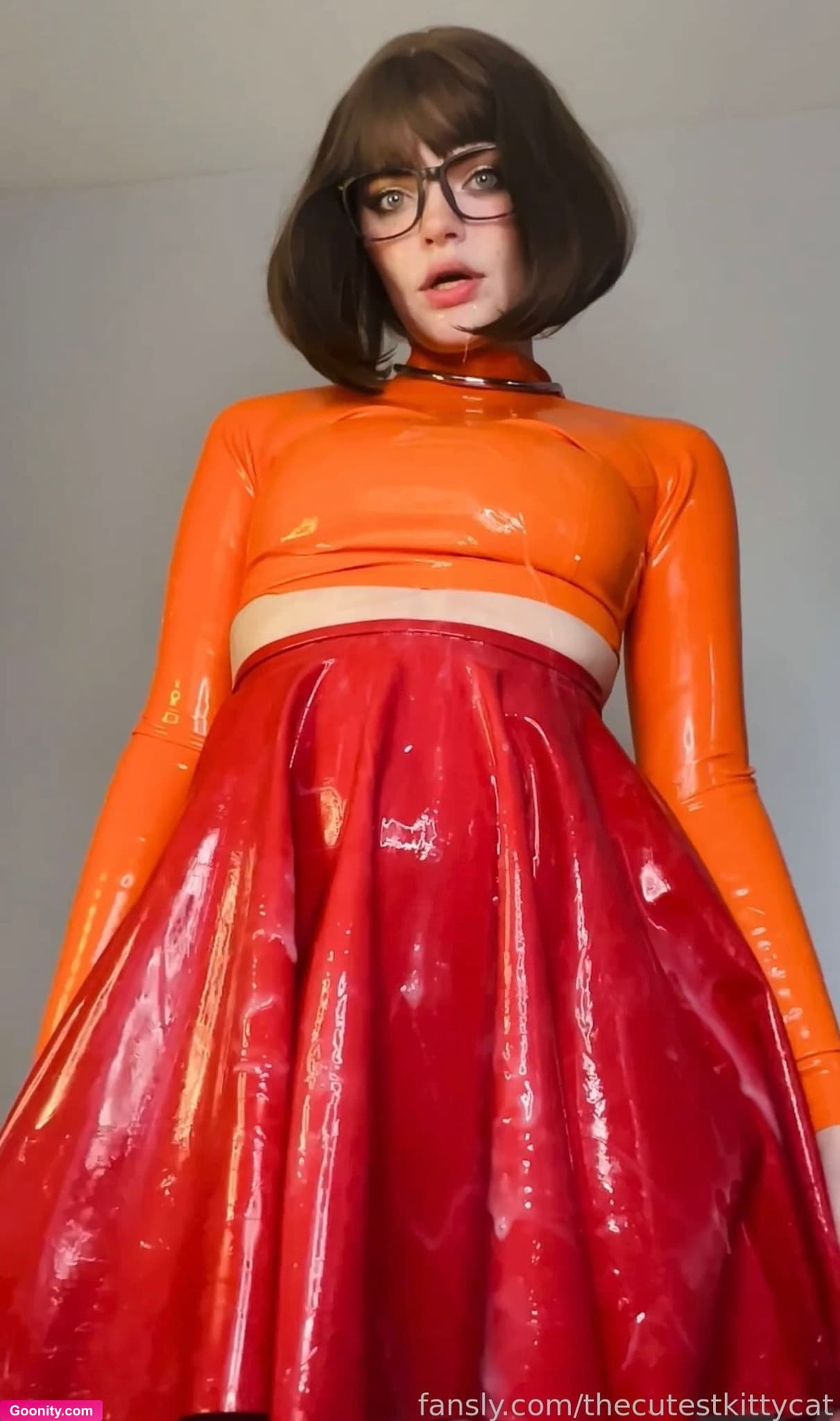 Misty silver on OnlyFans - Coming this month to my fansites~ Latex Velma getting herself into lots of trouble and fun situations with monster dildos! Giant huge monster toys, sloppy blowjobs, drool, lots of cum and spit 🤤 and even some anal, gotta start off small though because my tight little asshole needs training 😤 #fyp #knotdildo #monsterdildo #monster #fantasy #fantasydildo #fantasytoy #flareddildo #longdildo #hugedildo #giantdildo #bigdildo #mrhankeys #baddragon #drool #spit #drooling #spitfetish #mouth #mouthfeti